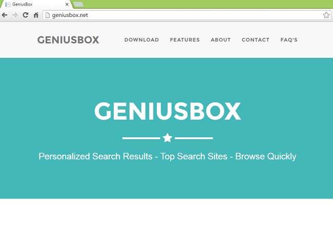 GeniusBox website