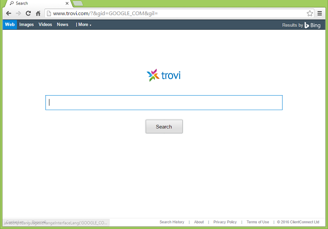 How to stop trovi.com redirects