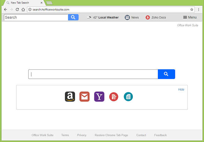 How to delete http://search.hofficeworksuite.com/?uc=... (Search Office Worksuite) virus