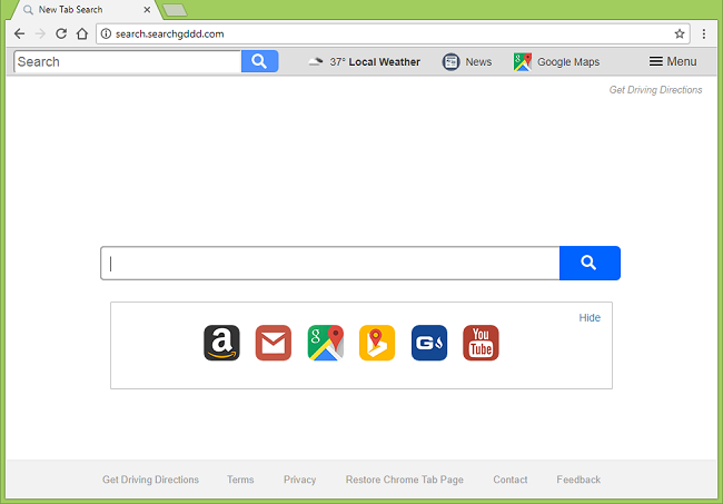 How to delete http://search.searchgddd.com/?uc=.../ (Get Driving Directions) virus