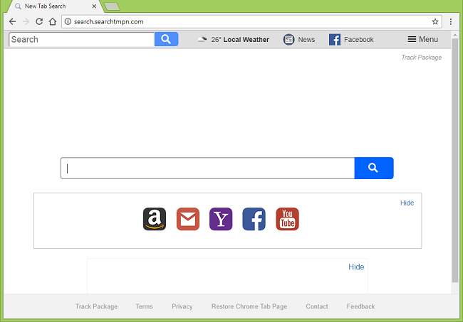 How to delete http://search.searchtmpn.com/ (Track Package) virus