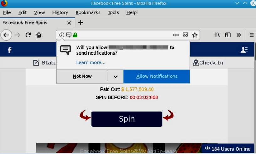 how to remove facebook free spins
