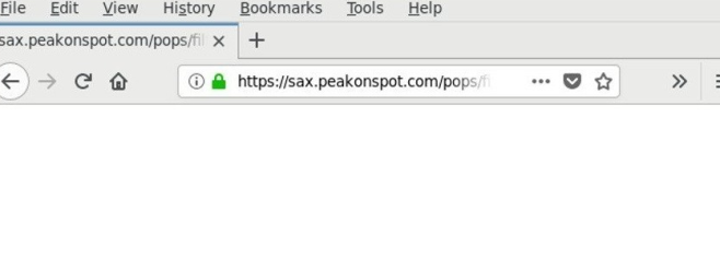 how to remove Sax.peakonspot.com