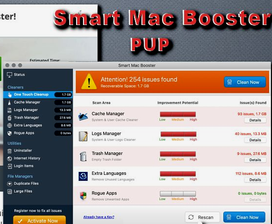 How to remove Smart Mac Booster PUP
