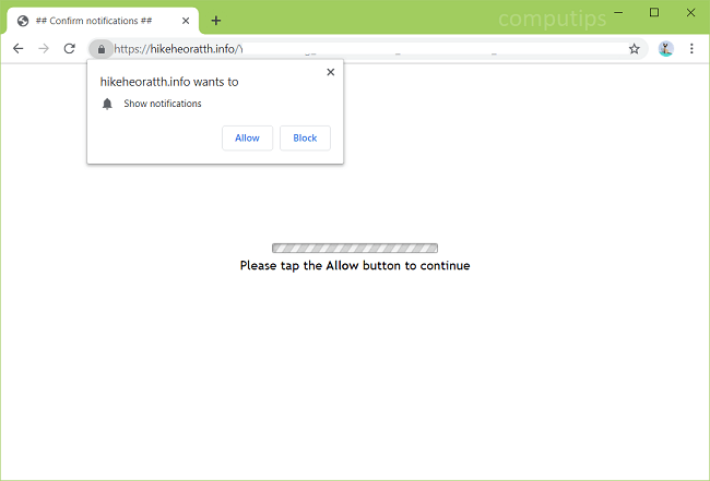 Delete https://hikeheoratth.info, p8.hikeheoratth.info, p7.hikeheoratth.info, p6.hikeheoratth.info, p5.hikeheoratth.info, p4.hikeheoratth.info virus notifications