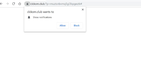 How to remove Clckom.club ads