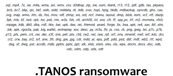 How to remove TANOS ransomware