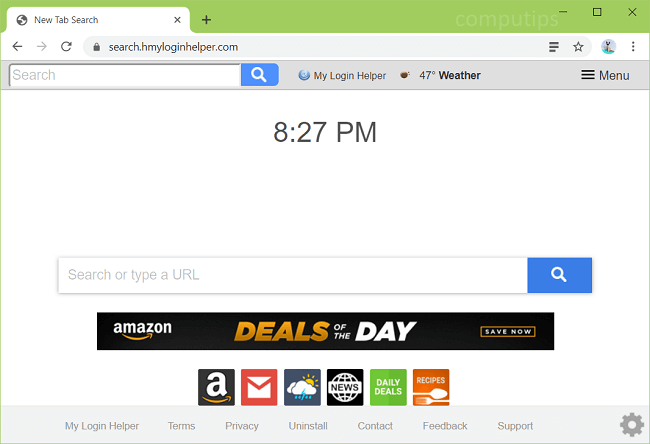 delete https://search.hmyloginhelper.com virus