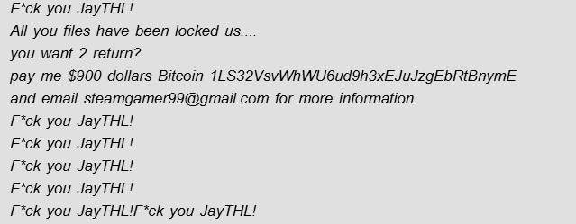 How to remove JayTHL Ransomware