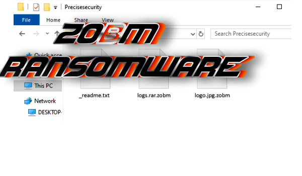 remove Zobm ransomware