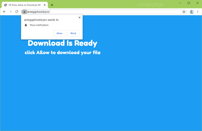 Delete amegaphored.pro, gd6m.amegaphored.pro, bvpm.amegaphored.pro, s13j.amegaphored.pro, etc. virus notifications