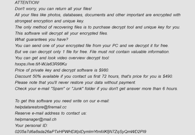 remove bboo ransomware