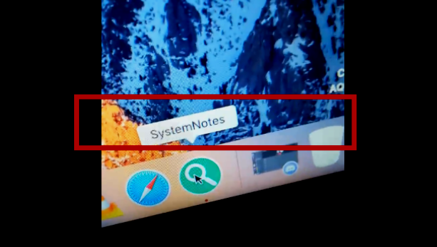 remove systemnotes from mac