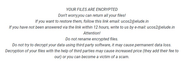 ucos2 elude in bad ransomware