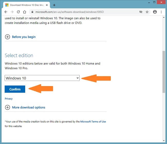 Windows on Virtualbox installation screenshot 1