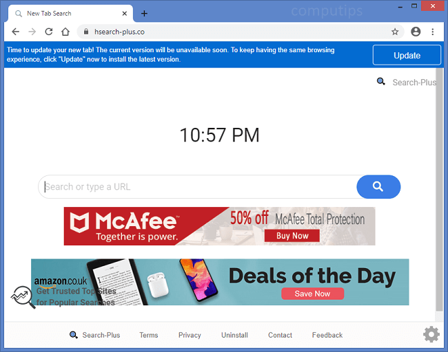 delete hp Search Plus virus
