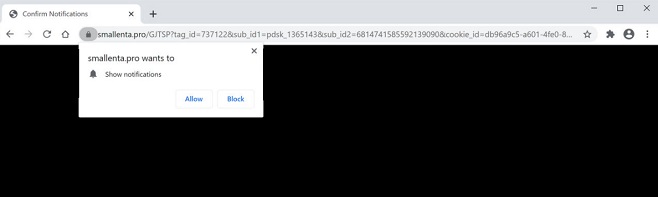 smallenta.pro pop-up ads