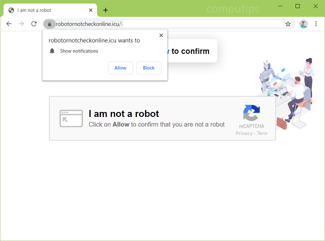 Delete robot or not check online icu virus notifications