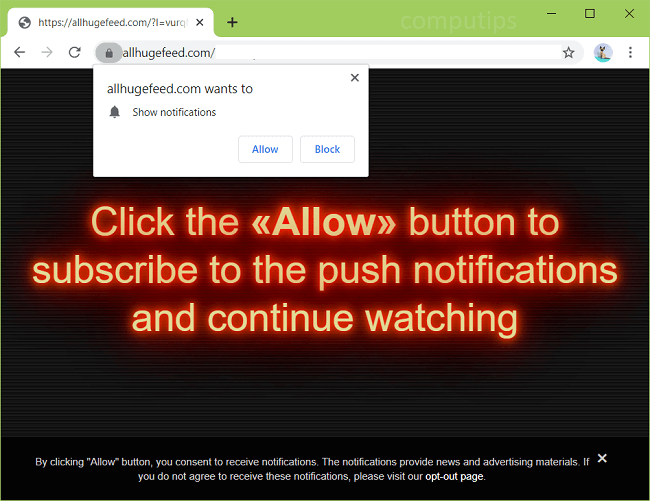 Delete all huge feed.com virus notifications