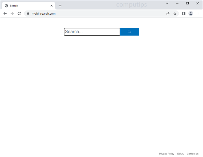 Delete Mobilisearch.com virus