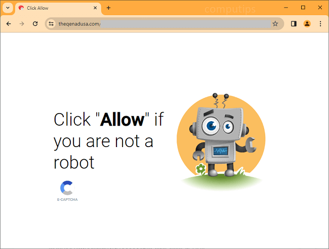 Delete The Qen Ad USA virus notifications