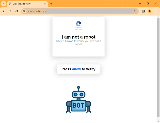 Delete your brb ads virus notifications