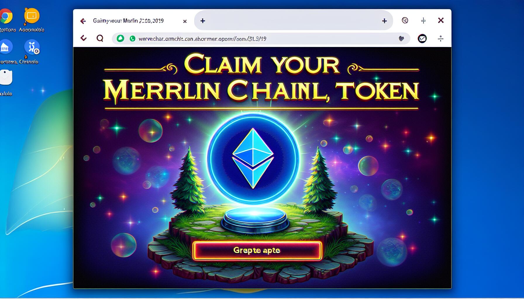 claim your merlin chain ($merl) token ads