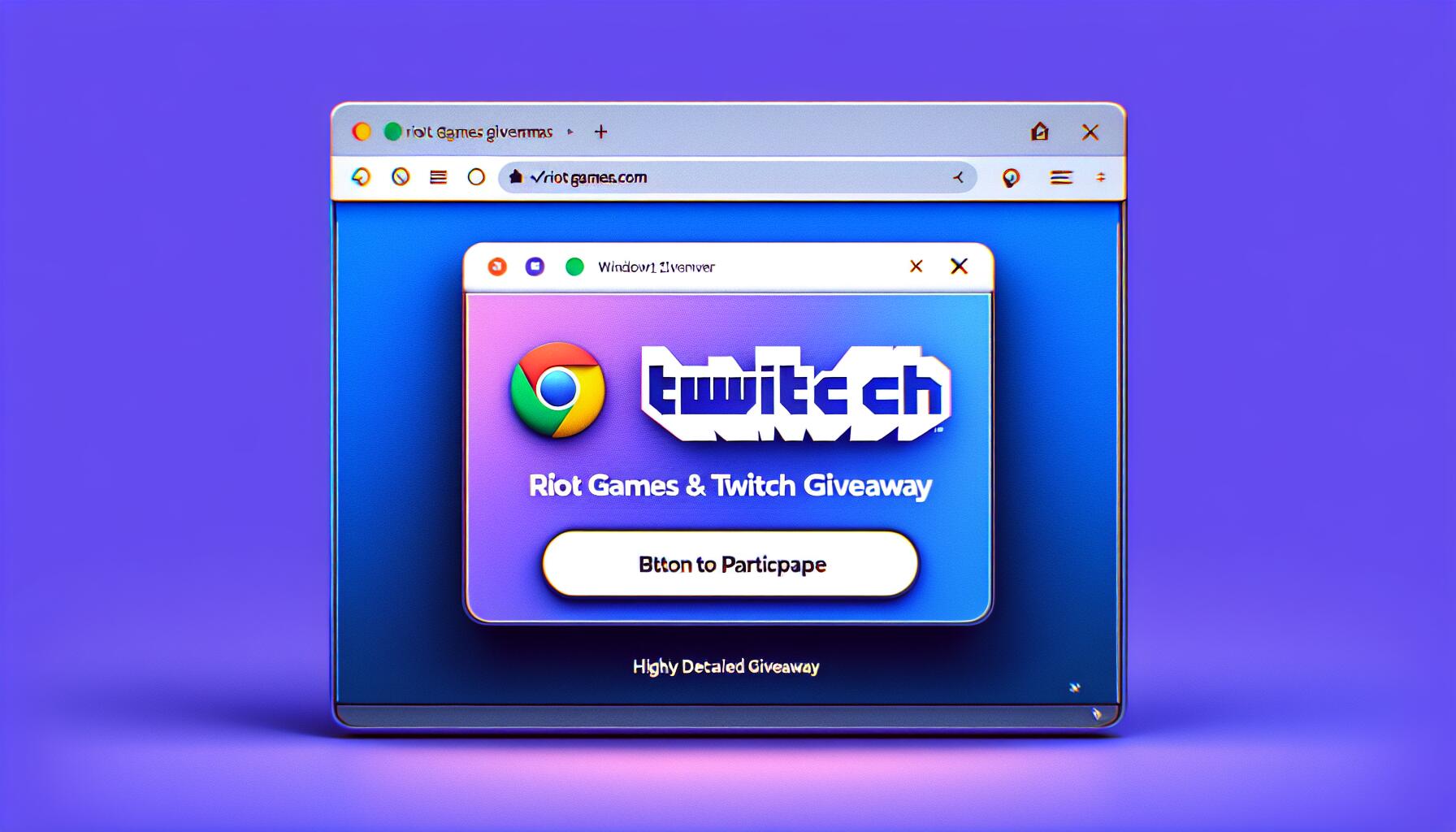 riot games & twitch giveaway ads